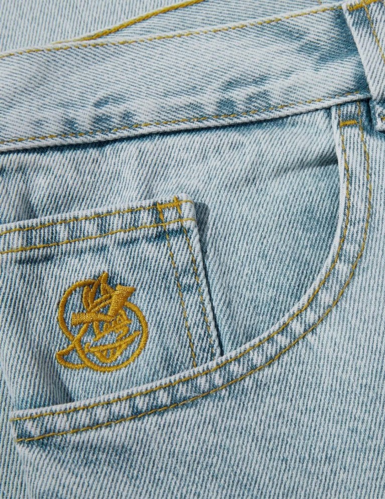 Pantalon POLAR SKATE CO 93! denim light blue